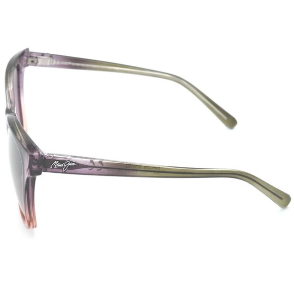 Maui Jim Alekona MJ793 09C Mossy w/Blue & Peach / Maui Rose Polarized
